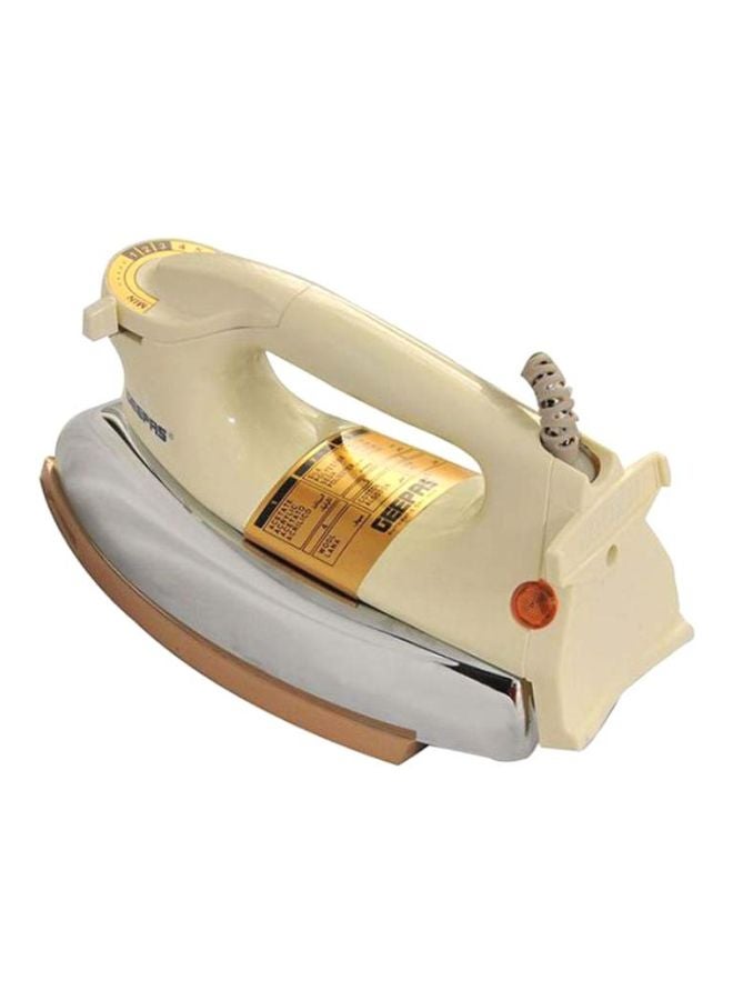 Automatic Lamp Indicator Dry Iron 1200.0 W 393.14459911.17 Beige/Silver/Brown