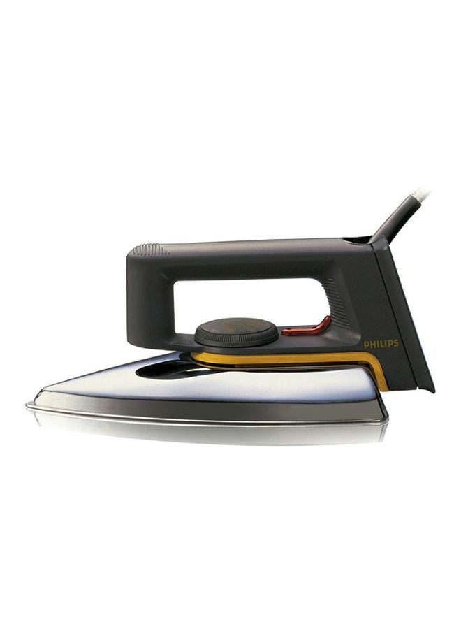 Classic Dry Iron 1000W 1000.0 W HD1172 Silver/Yellow/Black