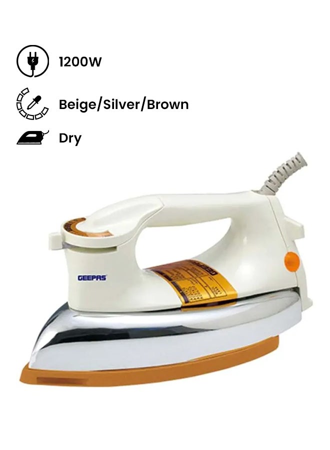 Automatic Dry Iron 1200.0 W GDI7752 Beige/Silver/Brown
