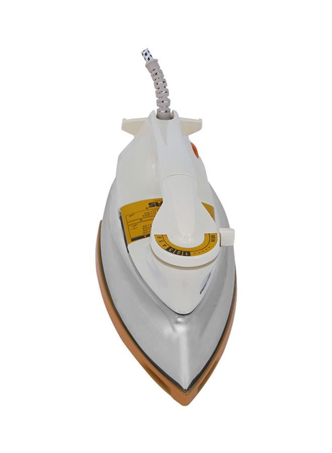 Automatic Dry Iron - Automatic Dry Iron -  Durable Teflon Plated Sole Plate| Auto Shut Off, Temperature Setting Dial 1200.0 W GDI2771 Cream