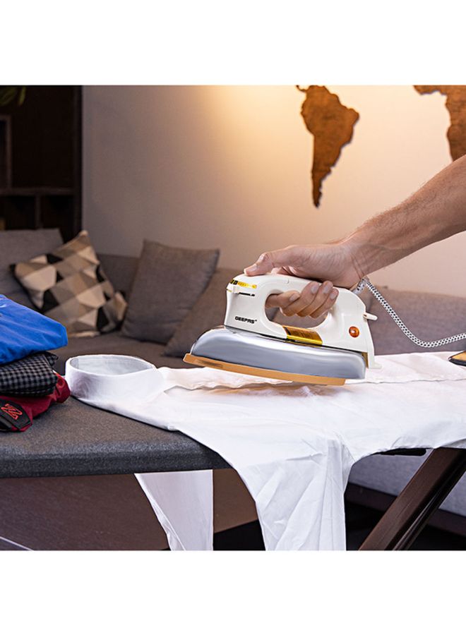 Automatic Dry Iron- Durable Teflon Plated Sole Plated| Auto Shut Off, Temperature Setting Dial, Overheat Protection 1200 W GDI2780 Multicolour