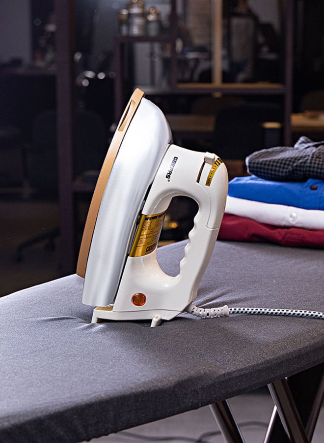 Automatic Dry Iron- Durable Teflon Plated Sole Plated| Auto Shut Off, Temperature Setting Dial, Overheat Protection 1200 W GDI2780 Multicolour