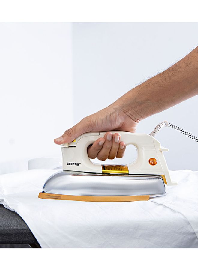 Automatic Dry Iron- Durable Teflon Plated Sole Plated| Auto Shut Off, Temperature Setting Dial, Overheat Protection 1200 W GDI2780 Multicolour