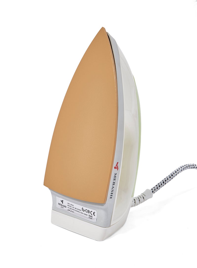 Dry Iron 1200W 1200.0 W ME-IR3003 White/Green