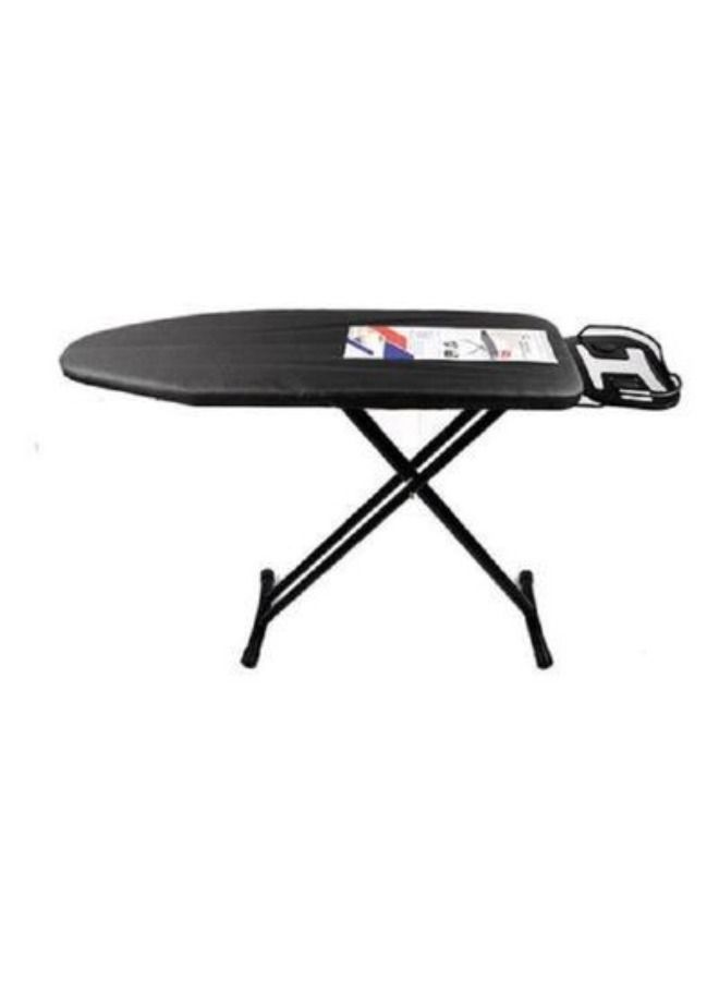 Adjustable Ironing Board with Steam Rest Black 91 x 32cm