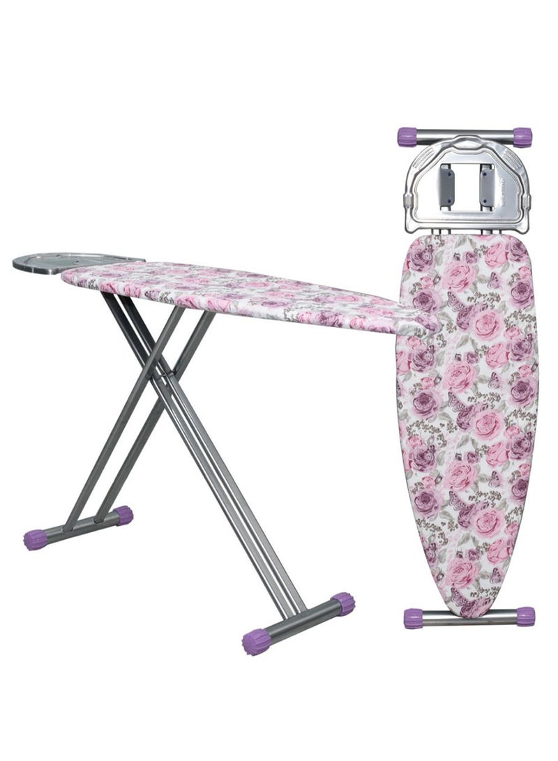 Stainless Steel Iron Board Table Multicolour 125 x 45cm