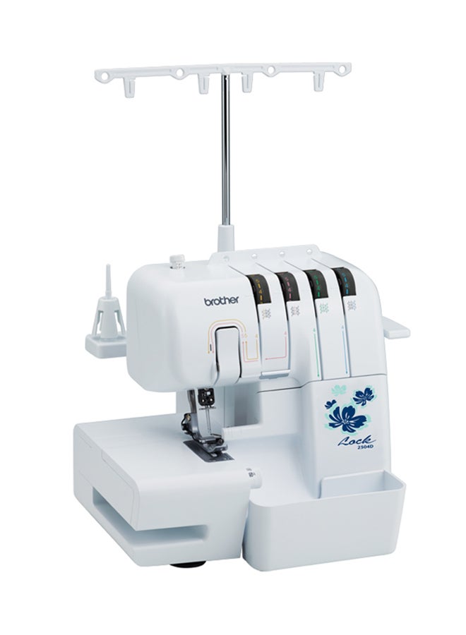 BROTHER 2504D 3/4 Thread Overlock Machine MSM-1595 White