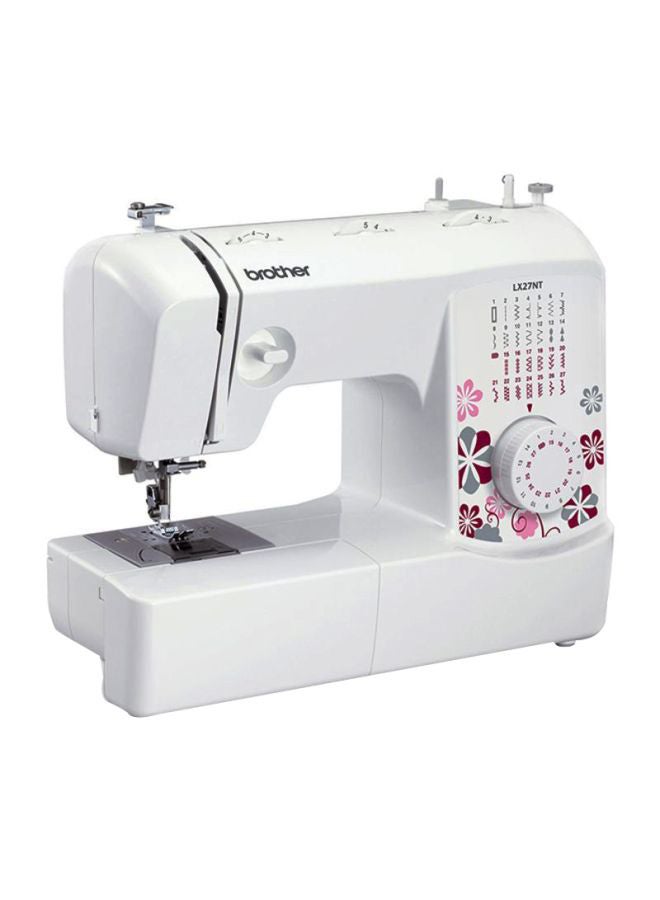 Traditional Sewing Machine LX27NT White/Pink/Grey