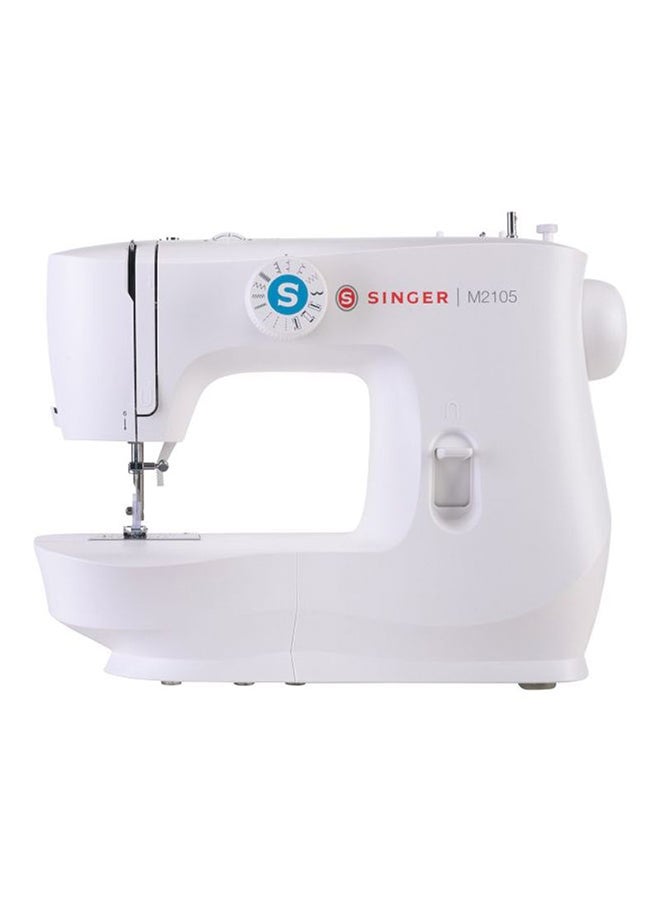 Electric Sewing Machine M2105 White/Silver