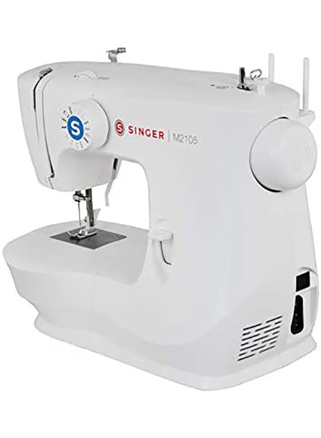 Electric Sewing Machine M2105 White/Silver