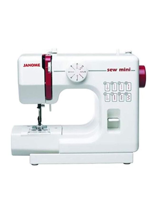 Mini Mechanical Sewing Machine B07N6MVTHT White/Red