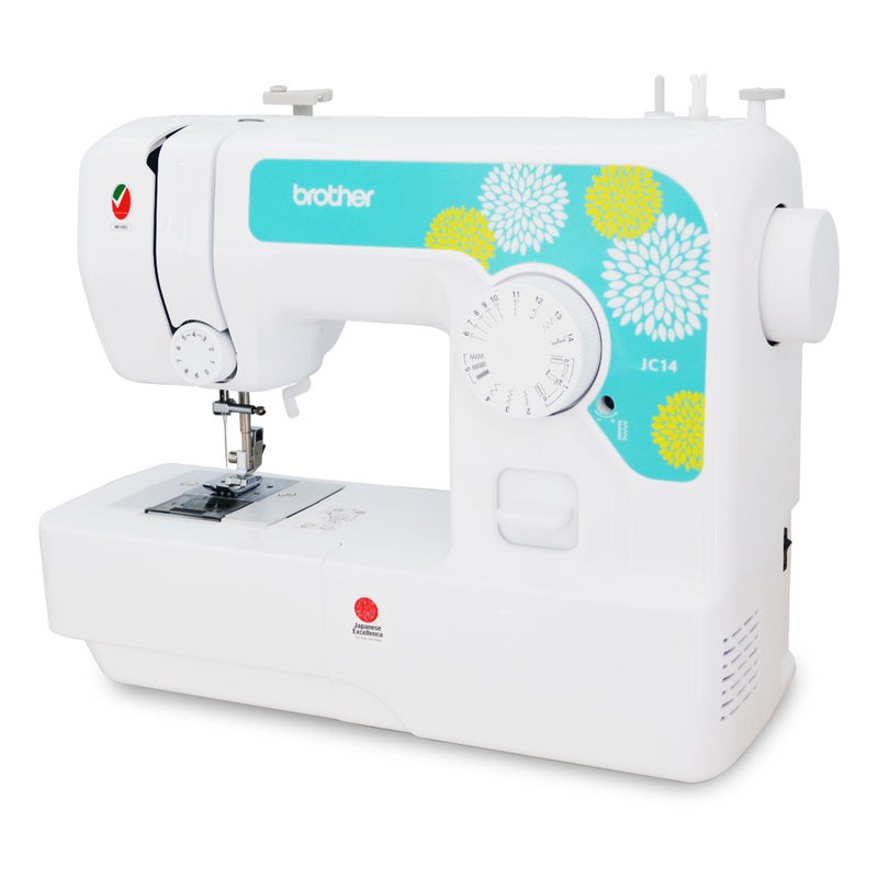 Household Sewing Machine White/Mint Green