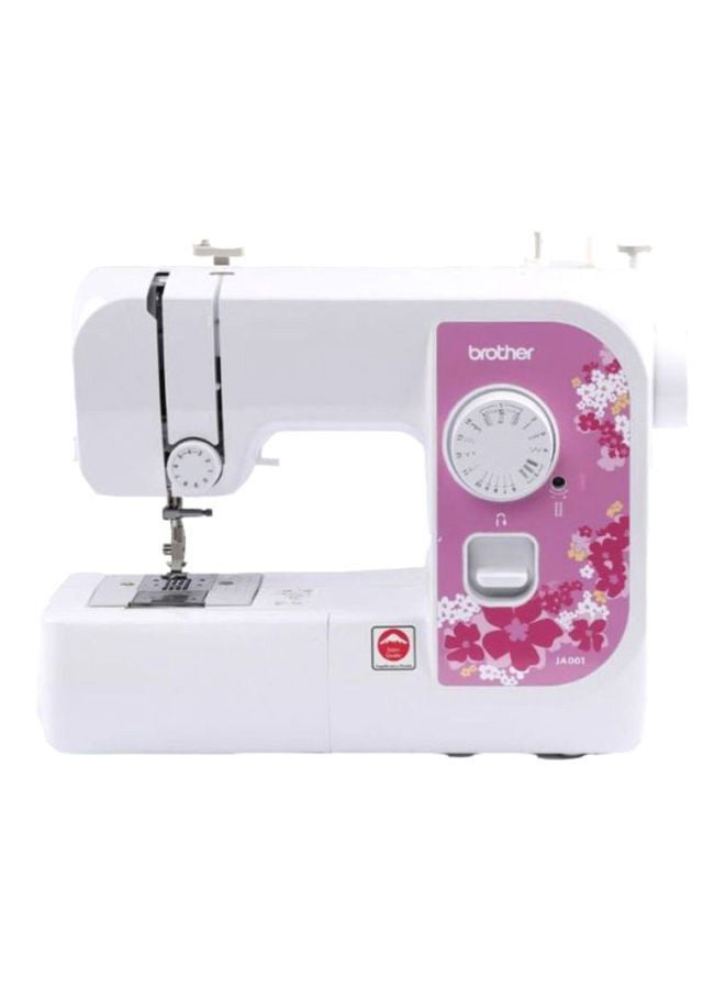 Electric Sewing Machine 90W JA001 White/Pink