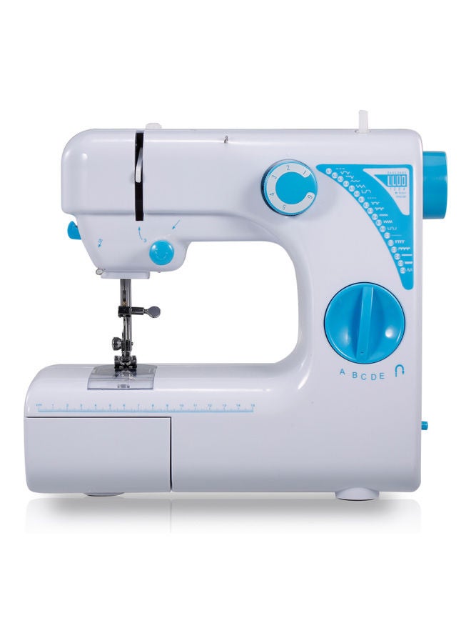 Portable Electric Sewing Machine H37721EU White/Blue
