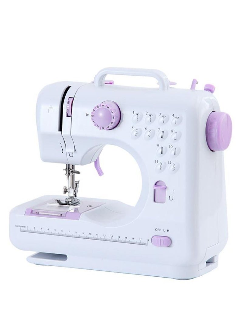 Household Electric Sewing Machine-505 White