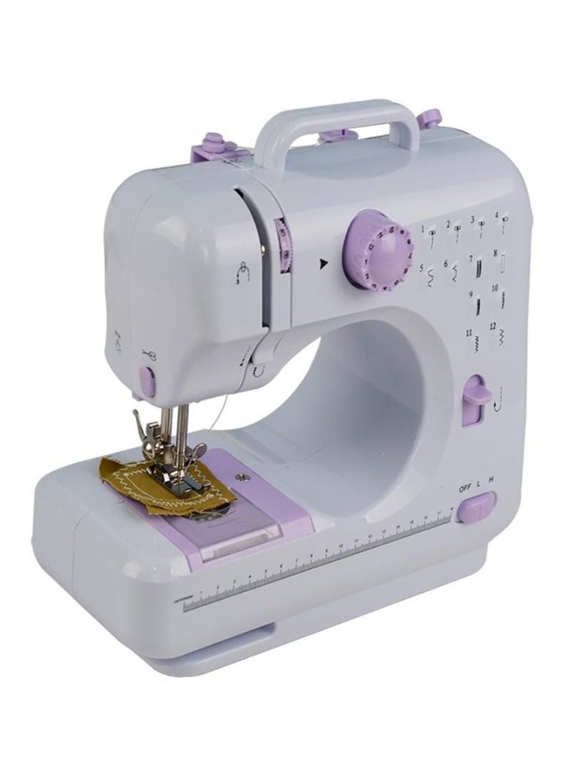 Household Electric Sewing Machine-505 White
