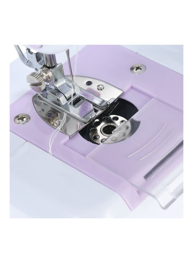 Portable Electric Sewing Machine H18510US White/Purple