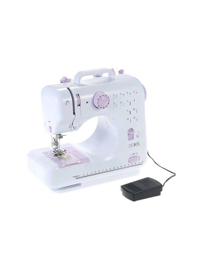 Electric Sewing Machine H18510US White/Purple