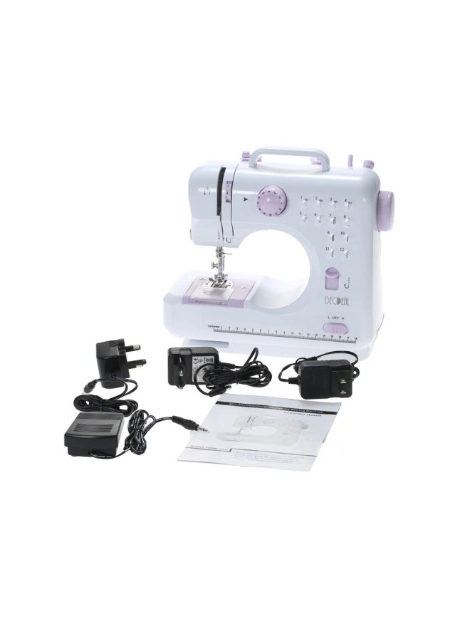 Electric Sewing Machine H18510US White/Purple