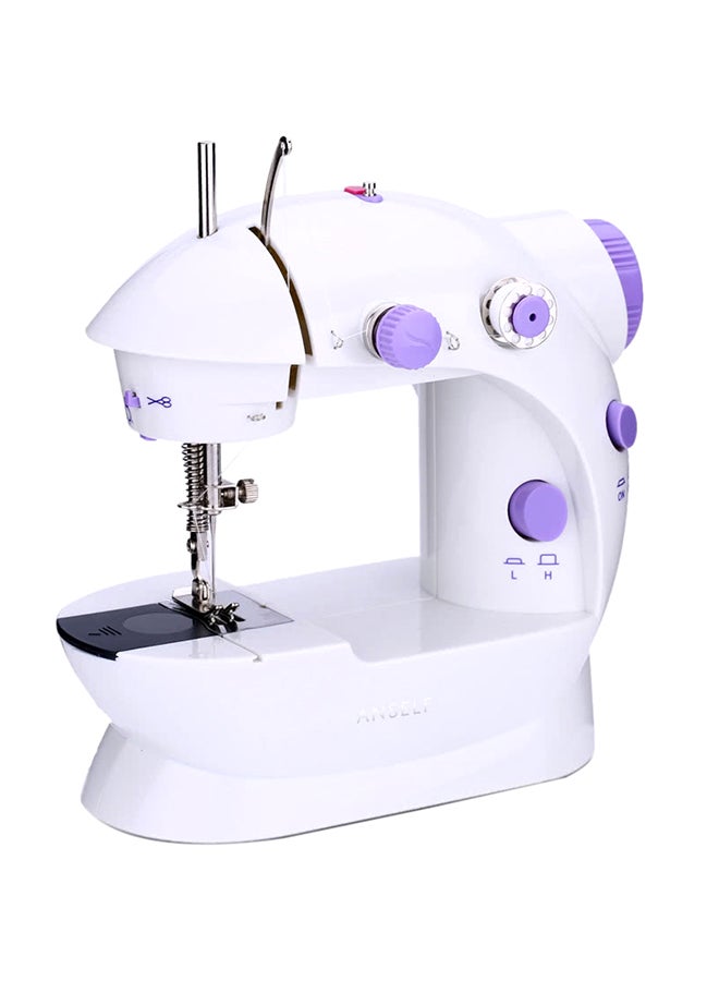 Electric Sewing Machine 240V H16669UK White/Purple