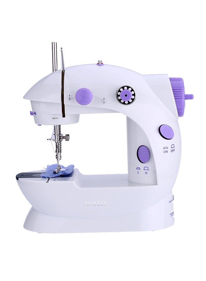 Electric Sewing Machine 240V H16669UK White/Purple