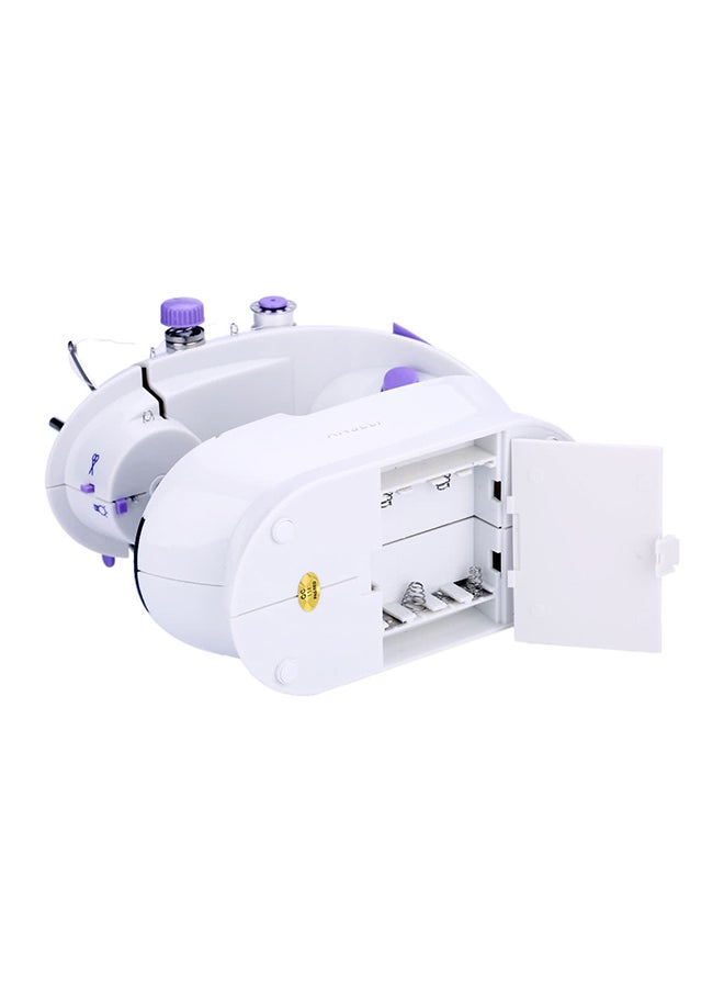 Electric Sewing Machine 240V H16669UK White/Purple