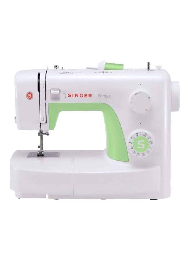 Manual Sewing Machine White/Green