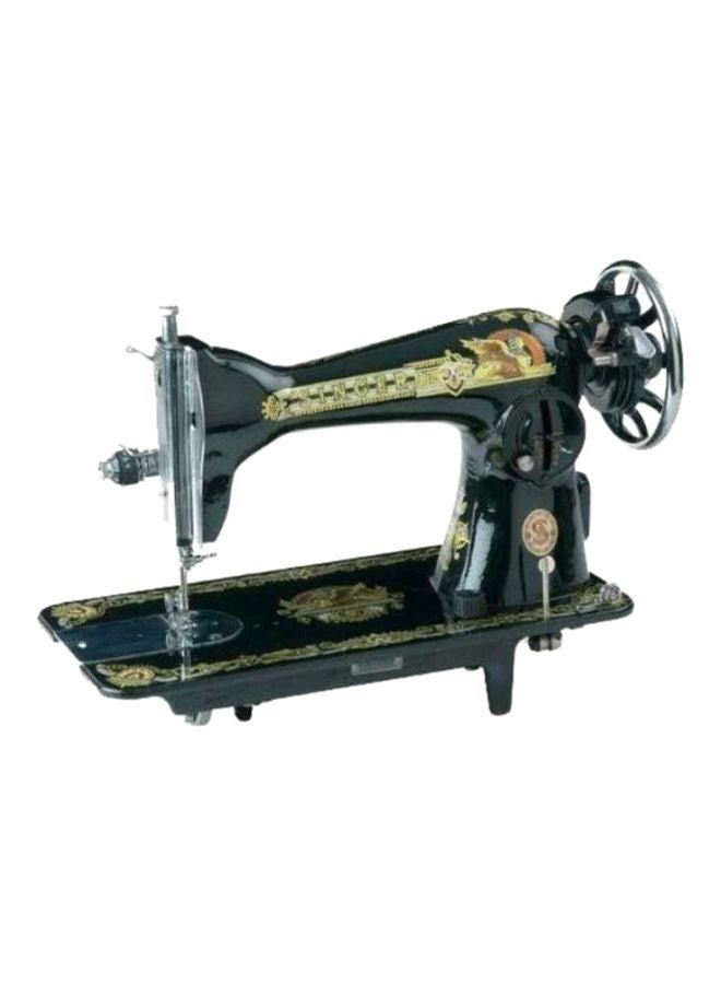Electric Sewing Machine With Box Black/Gold