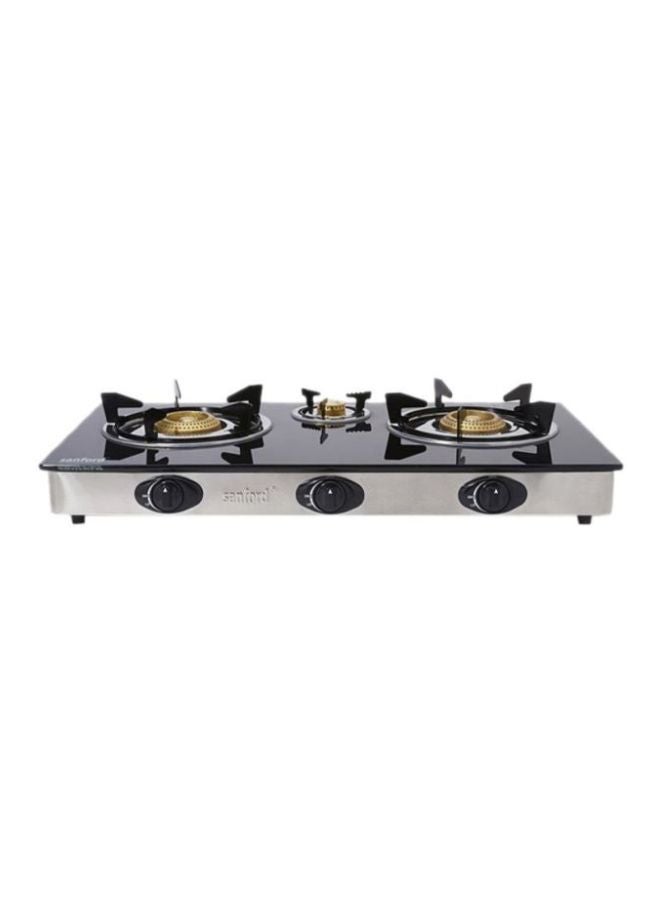 3-Burner Gas Stove SF5362GC 3B Black/Silver