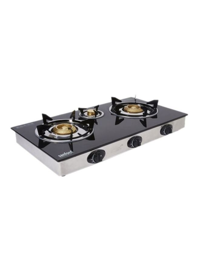 3-Burner Gas Stove SF5362GC 3B Black/Silver