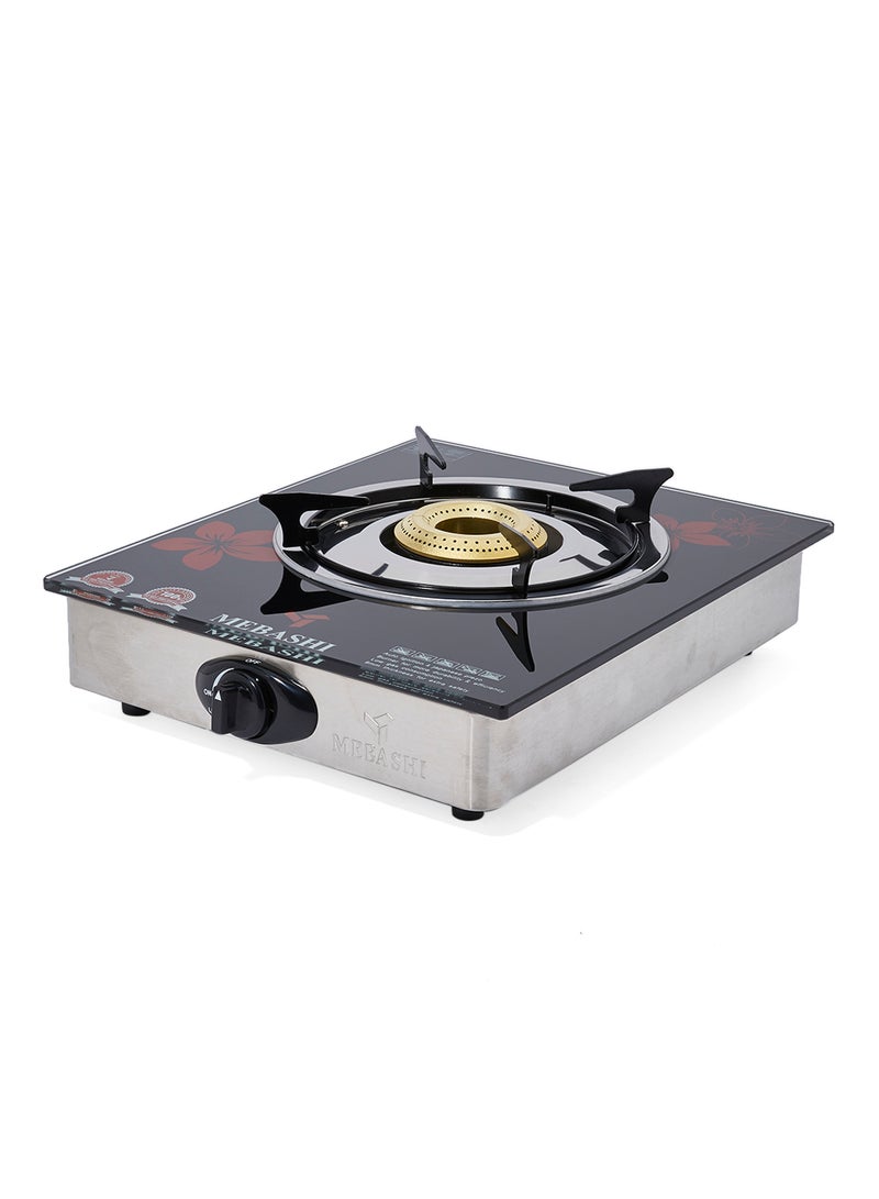 Single Burner Gas Stove ME-GS1004G1 Black/Red/Silver