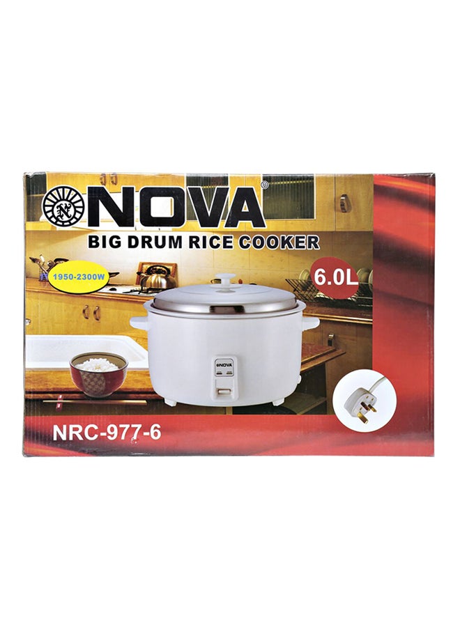 Big Drum Rice Cooker NRC977-6 White