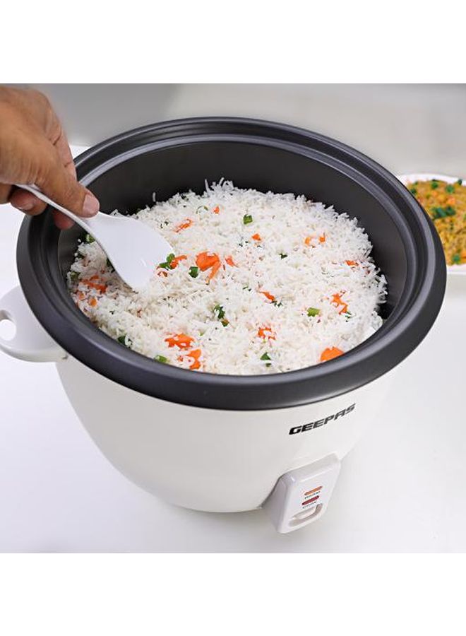 Electric Rice Cooker 2.8 L GRC4327 White/Grey