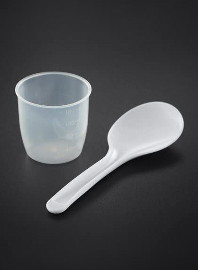 Rice Cooker, 10 Cups Capacity, Keep Warm, Steaming Tray, Stainless Steel 1.8 L 700 W 19750JAS Black/Silver