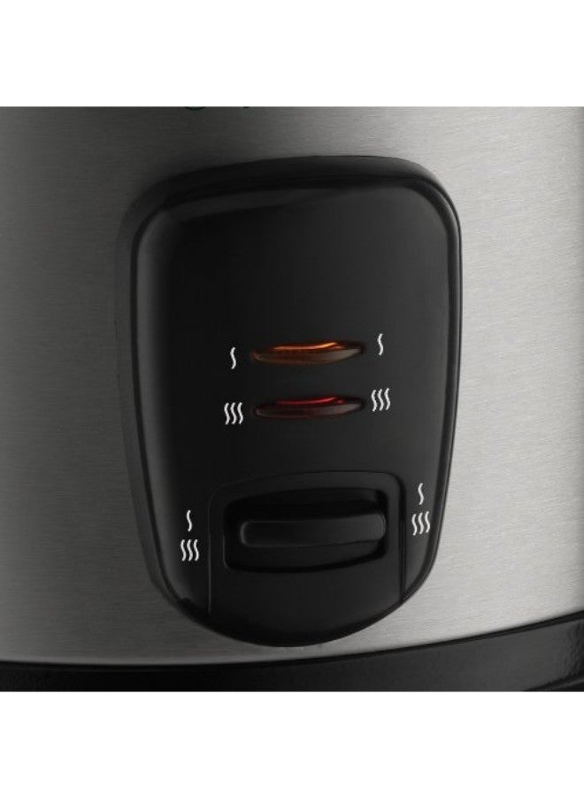 Non-Stick Rice Cooker 1.8 L 1.8 L 700.0 W 19750-56 Black/Silver