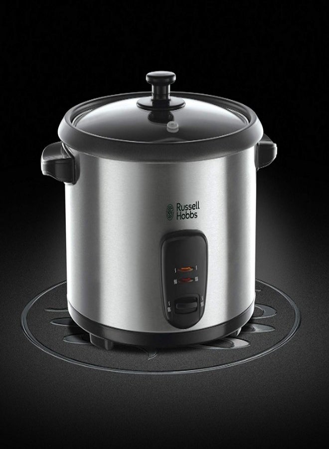 Non-Stick Rice Cooker 1.8 L 1.8 L 700.0 W 19750-56 Black/Silver