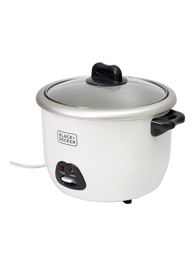 Rice Cooker Non-Stick with Glass Lid 1.8 L 700.0 W RC1850-B5 White