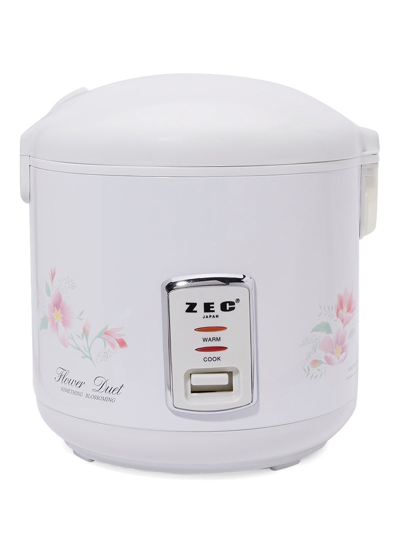 Electric Rice Cooker 2.2L 2.2 L ZRC-3022 White/Pink/Yellow