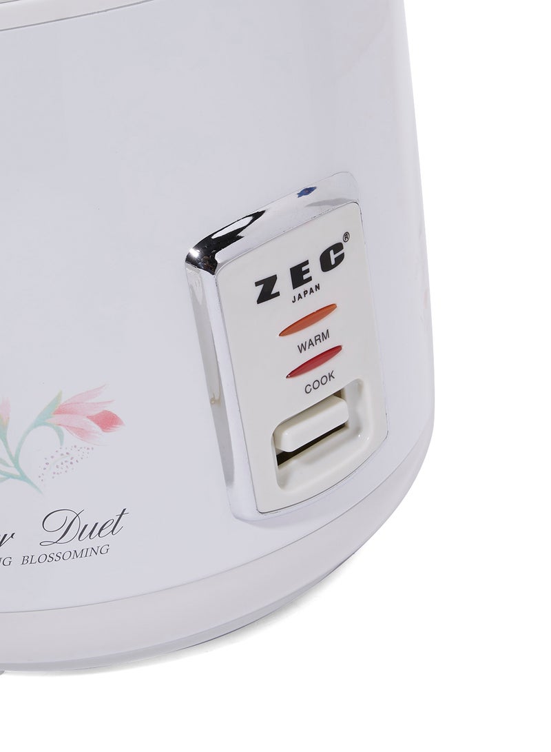 Electric Rice Cooker 2.2L 2.2 L ZRC-3022 White/Pink/Yellow