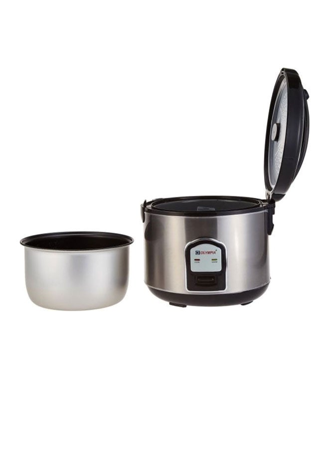 Rice Cooker With Steamer 1.8L 1.8 L OE-400 Silver/Black