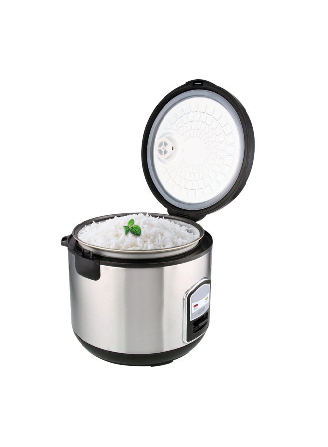 Rice Cooker With Steamer 1.8L 1.8 L OE-400 Silver/Black