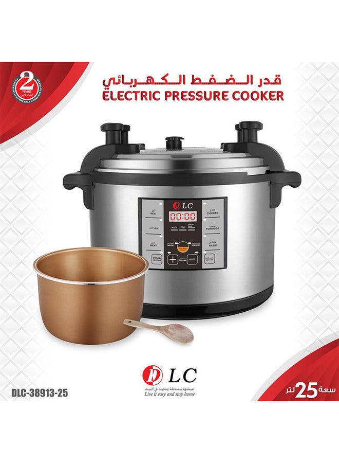 Electric Pressure Cooker 25.0 L 3600.0 W DLC.38913-25 Silver/Black