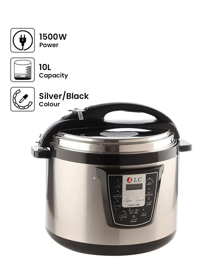 Electric Pressure Cooker 10.0 L 1500.0 W DLC-3021-10 Silver/Black