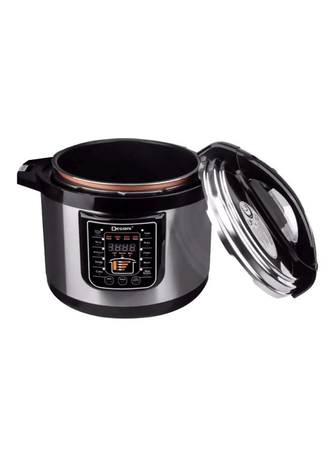 Electric Pressure Cooker 10.0 L 1350.0 W 10 Silver/Black