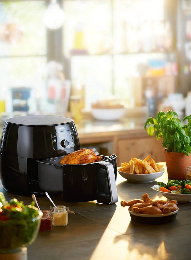 Viva Collection Electric Air Fryer 1.4 L 2225 W HD9650/91 Black