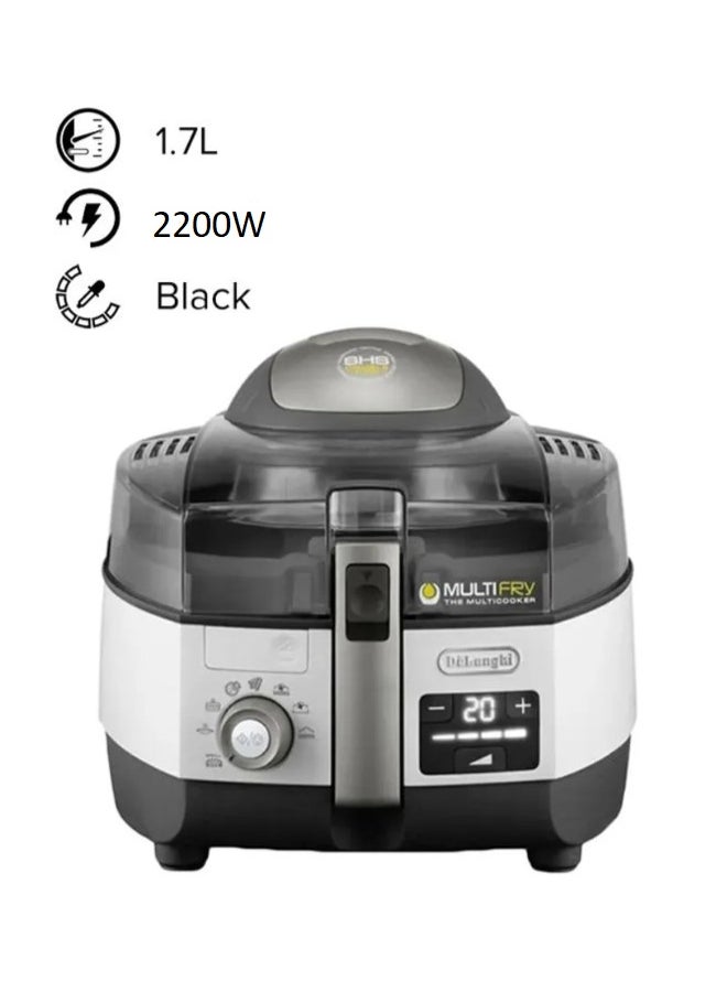 MultiFry Low-Oil Fryer 1.7 L 2200 W FH1396/1 Black