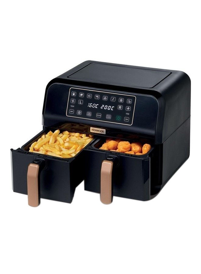 Dual Air Fryer, 3.4Kg, Dual Zone Technology, Digital Display 8 L 1700 W OWHFP70.000BK Black