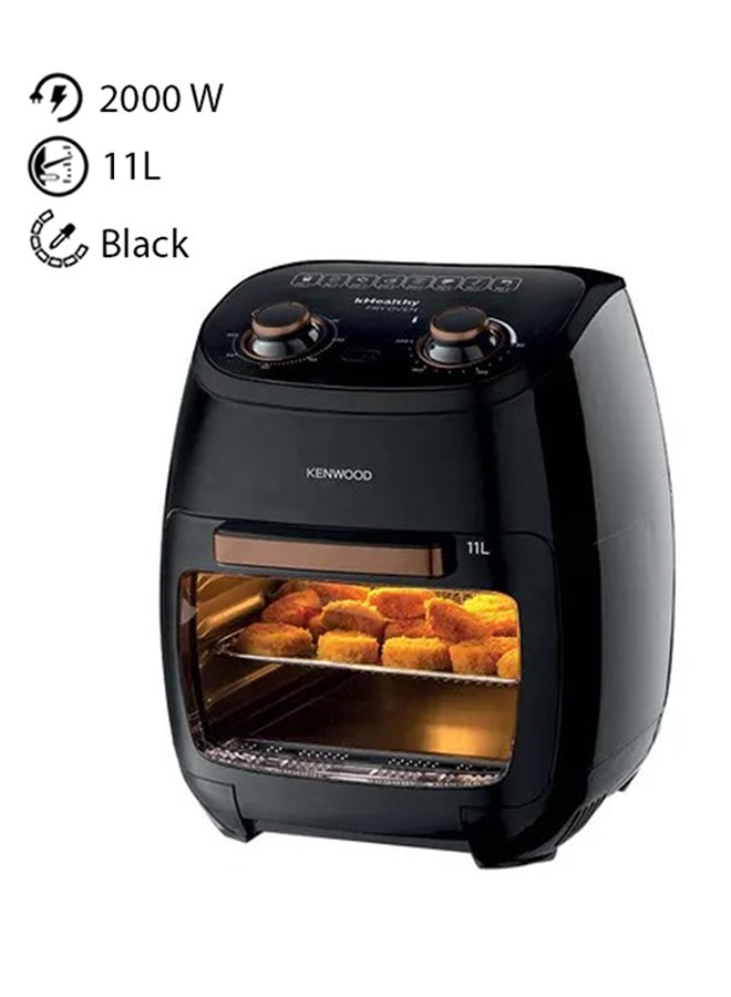 Air Fryer, Multi-Functional, Microwave Oven 11 L 2000 W HFP90.000BK Black