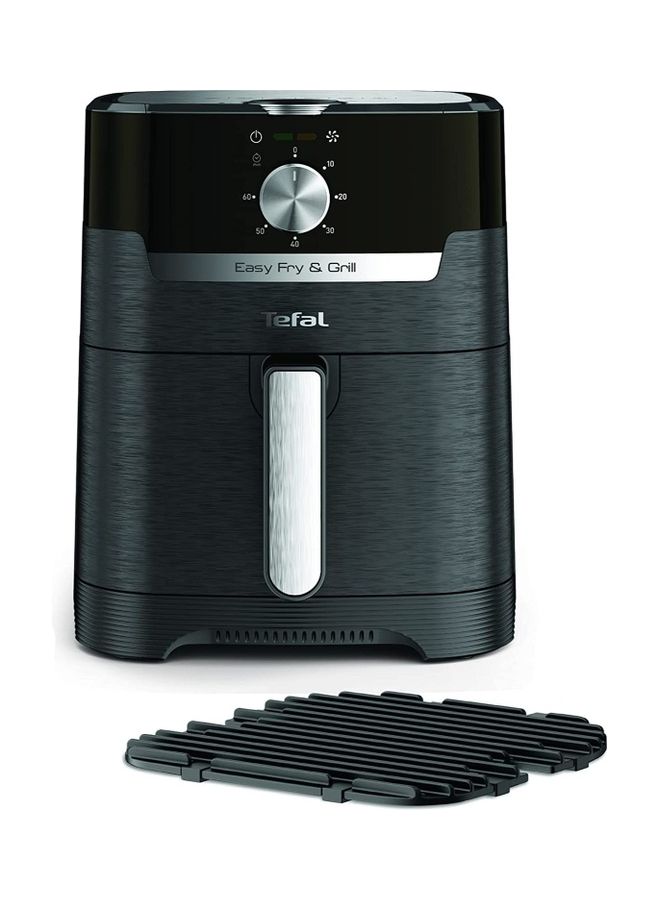 Air Fryer | Easy Fry & Grill 2-in-1 |  4. Air Fryer + Grill| Healthy Cooking | Fast | Easy to Clean | Adjustable Temperature |Timer | 2 Years Warranty 4.2 L 1550 W EY501827 Black