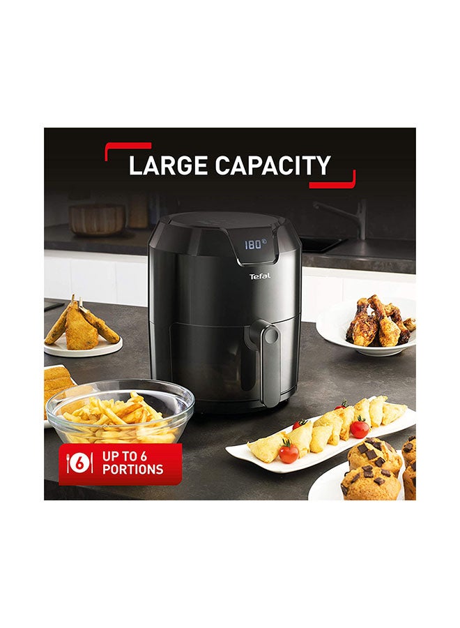 Easy Fry Precision Oilless Fryer, Airfryer, Digital Display, Healthy 4.2 L 1500 W EY401840 Black